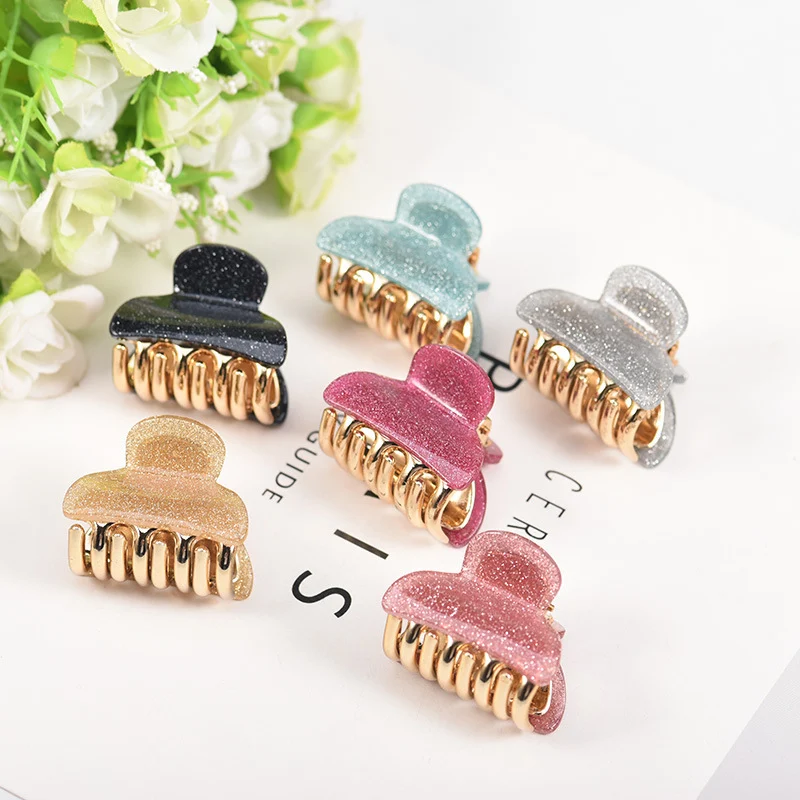Title 3, Barrettes en acrylique de petite taille pour qu...