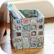 DIY Newspaper Crafts  Icon