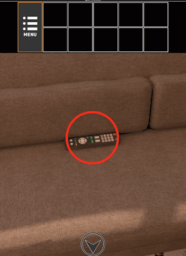 1Bedroom_リビング_リモコンを入手