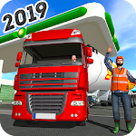 Cover Image of ดาวน์โหลด City Oil Tanker Driver Transporter Fuel Truck 2019 2.1 APK