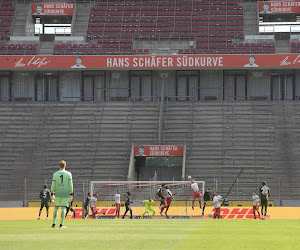 📷 Les supporters de Cologne ont manifesté leur colère "contre les matchs fantômes"