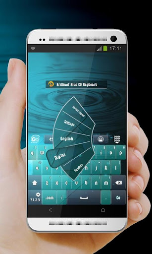 免費下載個人化APP|Brilliant Blue GO Keyboard app開箱文|APP開箱王