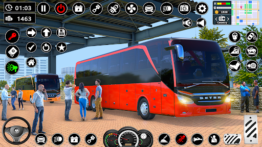 Screenshot Coach Bus Train Driving Games