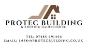 Protec building & Roofing Logo