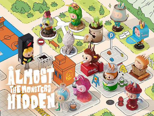 THE MONSTERS Almost Hidden シリーズ【アソートボックス THE MONSTERS Almost Hidden シリーズ【アソートボックス