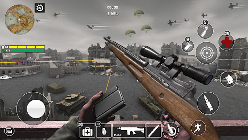 Screenshot World War Sniper — WW2 Shooter