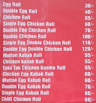 Singh Corner Kathi Roll menu 1