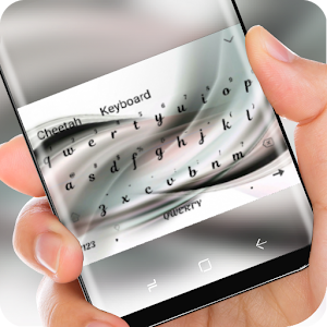 Download Silver Wave Wallpaper Keyboard for Huawei For PC Windows and Mac