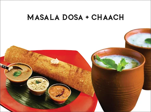 Combo 2 (Masala Dosa + Chhach)