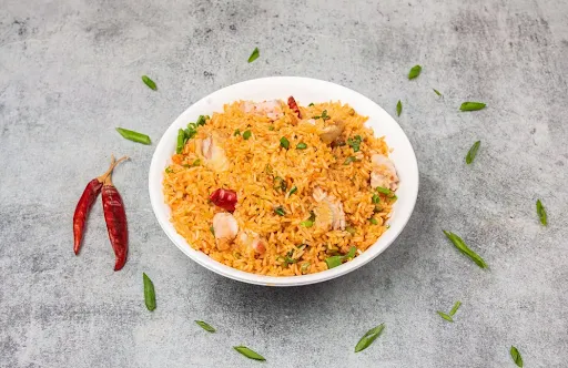 Chicken Pepper Salt Fried Rice