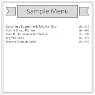 Sushiya menu 1