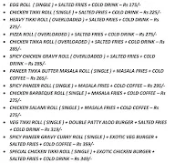 Italic Crunchy Rolls menu 6