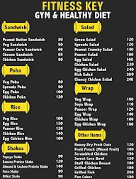 Fitness Key menu 1