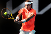 Rafa Nadal fought back from 4-2 down at some stage. 