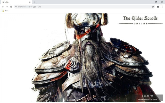 Elder Scrolls Anthology New Tab Theme