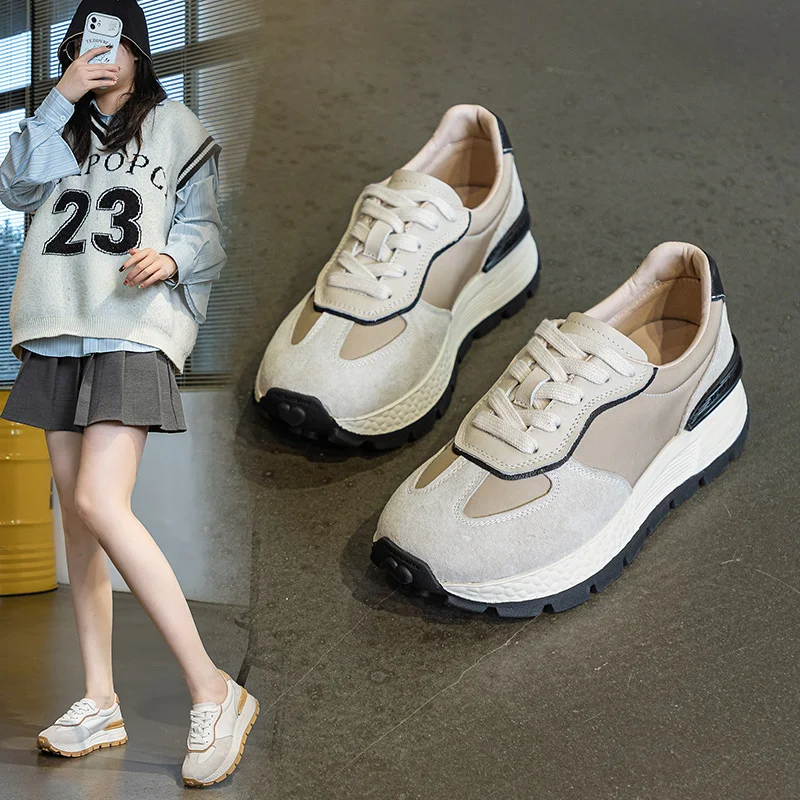 Nouvelles chaussures décontractées polyvalentes pour femmes, idéales pour l'exercice. Confort et style combinés pour activités quotidiennes et sportives.