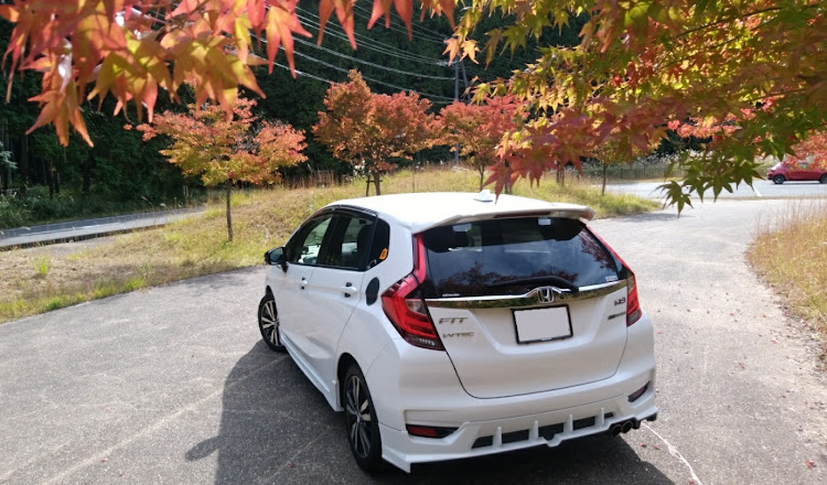 フィット RSの紅葉と愛車・ドライブに関するカスタム事例の投稿画像2枚目
