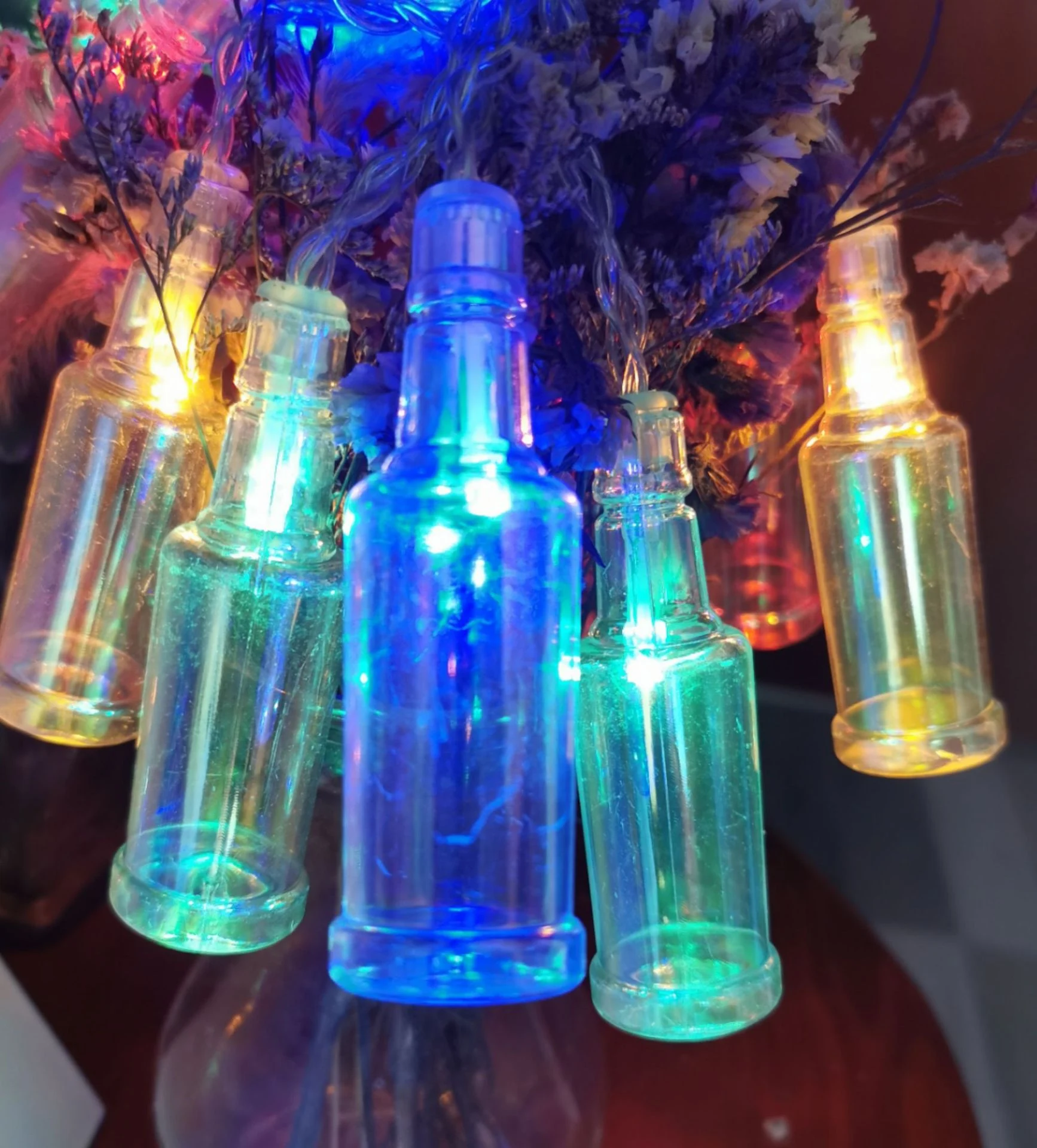 Title 1, Kreative LED-Bierflaschen-Wandleuchte für den A...