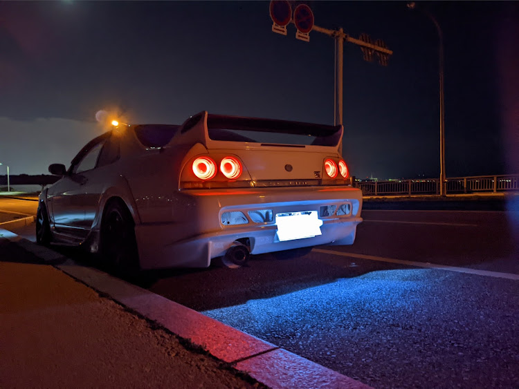 スカイラインの週イチドライブ😇・仕事終わりに撮影・ナイトモード撮影に関するカスタム事例の投稿画像6枚目