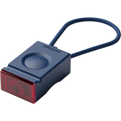 Bookman Block Taillight - Rechargable, Blue