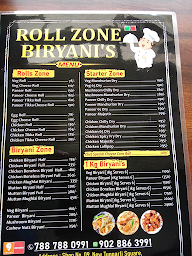 Roll Zone Biryani's menu 1