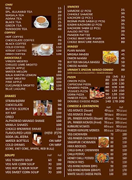 Vrinda Restaurant menu 2