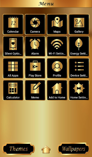 Gold +HOME Theme 1.0.0 Windows u7528 2