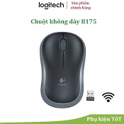 Chuột Không Dây Logitech B175 - Usb 2.4Ghz, Pin 1 Năm, Phù Hợp Pc/Laptop