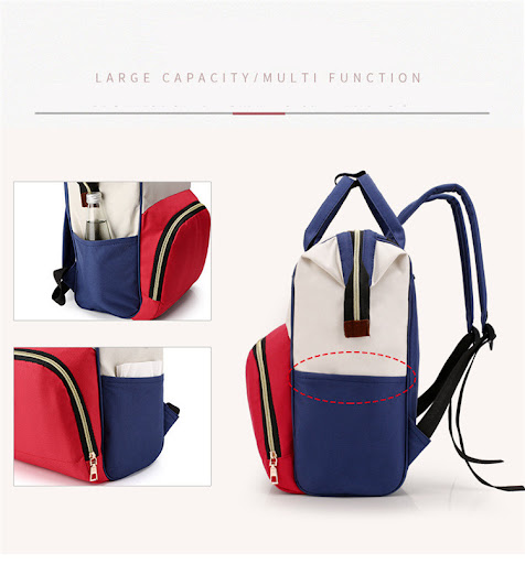 Title 6, Mommy Bag, Mother and Baby Bag with Diaper Back...