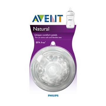 2 Tetinas Philips AVENT Flujo Rápido Anticólico