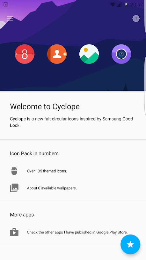   Cyclope - Icon pack: captura de tela 