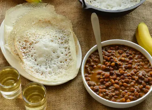 Appam And Kadala Curry [2 Pieces]