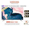 [Mã Elbau4 Giảm 4% Đơn 500K] Smart Tivi Coocaa Android 10.0 4K Uhd 65Inch - Model 65S6G Pro - Miễn Phí Lắp Đặt