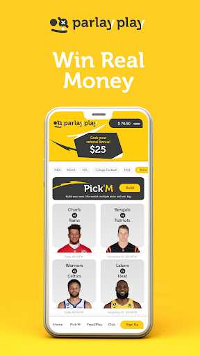 Screenshot ParlayPlay Fantasy Sports Game