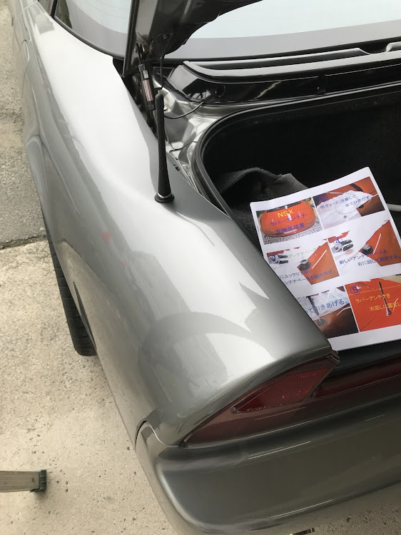 NSXのDIYに関するカスタム事例の投稿画像2枚目