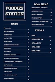 Foodies Station menu 1
