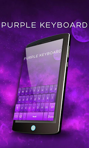 Purple Keyboard Theme