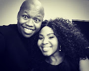 Akhumzi Jezile and Hulisani Ravele in happier times.