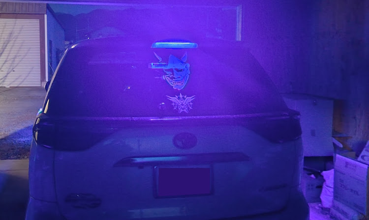 エスティマのハイマウント・LEDテープ・ハイマウントポジション化・DIYに関するカスタム事例の投稿画像3枚目