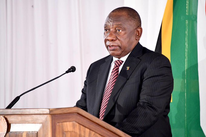 President Cyril Ramaphosa.