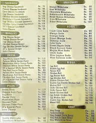 The Food Factory menu 1