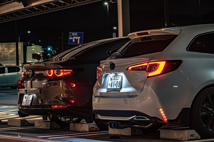 カローラツーリングのMAZDA3・初コラボ・品があり過ぎる・上質・隣に並べたいに関するカスタム事例の投稿画像3枚目