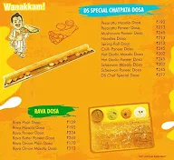 Ds Dosa Factory menu 2