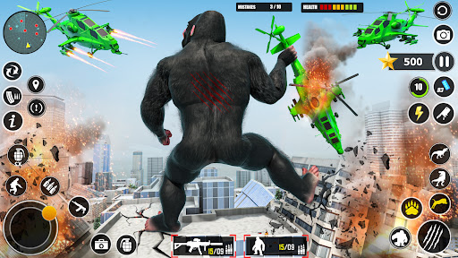 Screenshot Wild Gorilla Game: Smash City