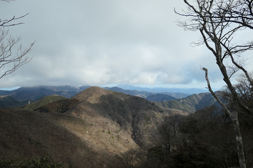 焼尾山から三国岳を望む