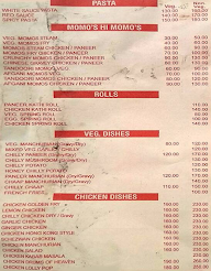 Chinese Corner menu 1