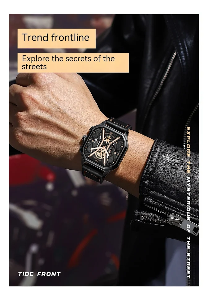 Multifunctioneel Heren Lichtgevend Quartz Horloge. Stijlvol design, waterdicht en ideaal voor dagelijks gebruik en speciale gelegenheden.
