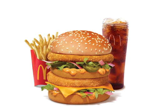 Veg Maharaja Mac Burger Combo