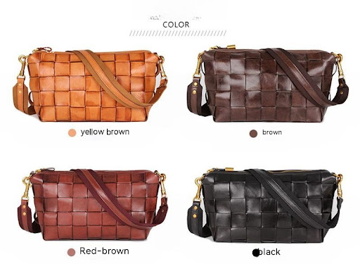 Title 5, Vintage Handwoven Shoulder Bag with Vegetable T...