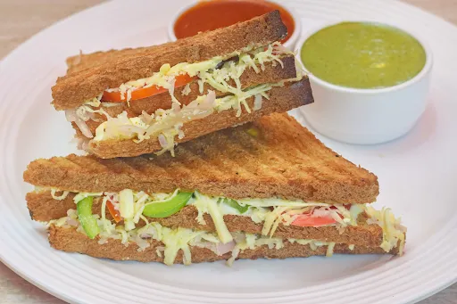 Paneer Veg Cheese Grilled Sandwich